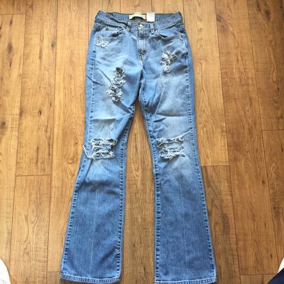 Levi’s Denim - Vintage Levi’s 515 Distressed Jeans